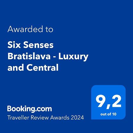 Six Senses Bratislava - Luxury And Central ภายนอก รูปภาพ